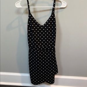 Soprano polka dot romper size small